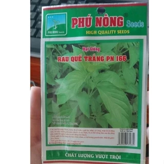 Hạt giống Rau quế trắng Phú Nông 166