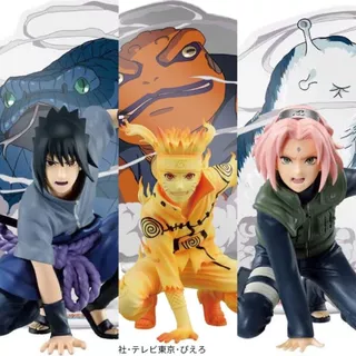 Mô hình naruto chính hãng bandai bản kỉ niệm 20 năm naruto sasuke sakura figure