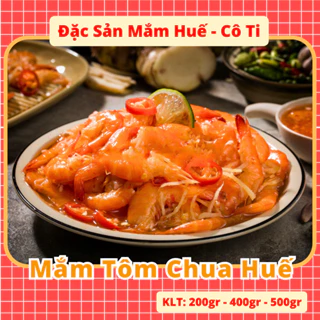 [CHÍNH HÃNG] Đặc Sản Mắm Tôm Chua Riềng Cô Ti Danh Tiếng Tại Huế - Gian Hàng Chính Hãng