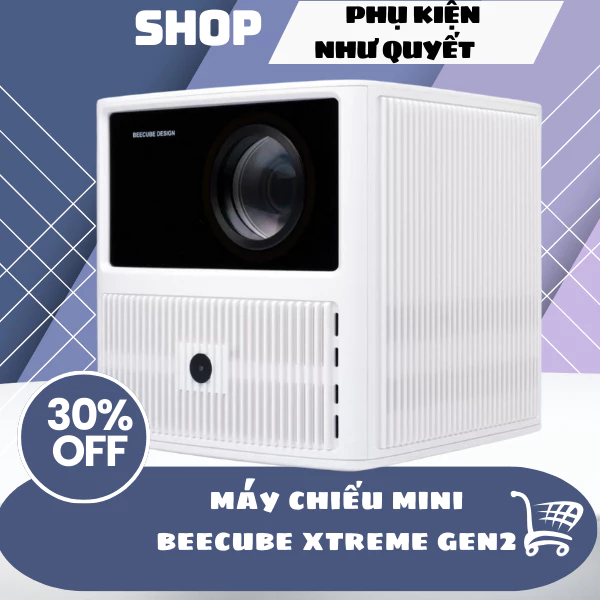 Máy chiếu BeeCube Xtreme GEN 2 Siêu Sale Cực Số Khi Mua Máy Tặng Tai Nghe Ari Post Pro - Chính hãng