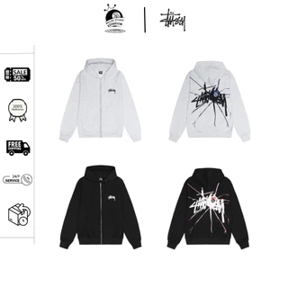 MUA 2 TẶNG 1 _ HOODIE ZIP STUSSY SHATTERED AUTHENTIC - BAO CHECK MAIL HÃNG 100% _MÃ S1974959