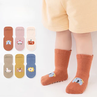 Sét 5 Đôi Tất Hình Thú BABY SOCK Cho Bé Trai Gái