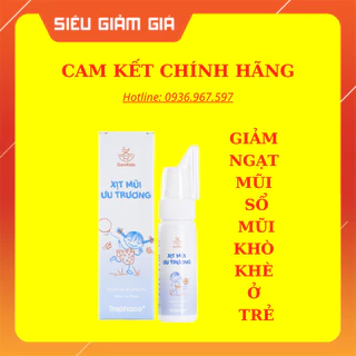 Xịt mũi Ưu Trương Gamkids -❤️[ CHÍNH HÃNG ] ❤️  Giảm nghẹt mũi, khò khè ở trẻ nhỏ