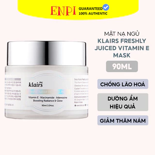 Mặt nạ ngủ Klairs Freshly Juiced Vitamin E Mask