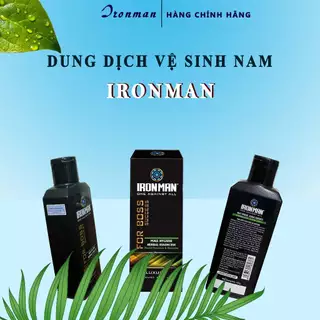 Dung dịch vệ sinh nam giới Ironman thảo dược tự nhiên khử mùi hôi hiệu quả 120g