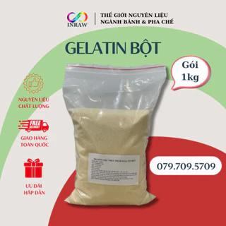 Gelatin Bột Pháp Cao Cấp Gói 1kg