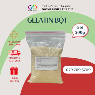 Gelatin Bột Pháp Cao Cấp Gói 500g