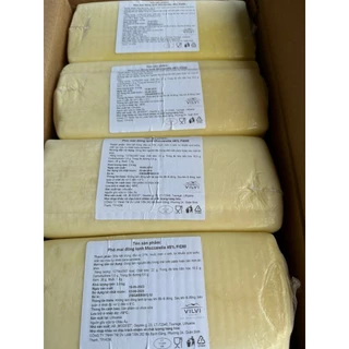 Phô Mai Khối Mozzarella Vilvi - 2.5kg/khối