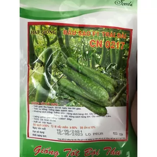 Hạt giống bầu sao TRÁI DÀI CN 0217 Chánh Nông gói 5gram