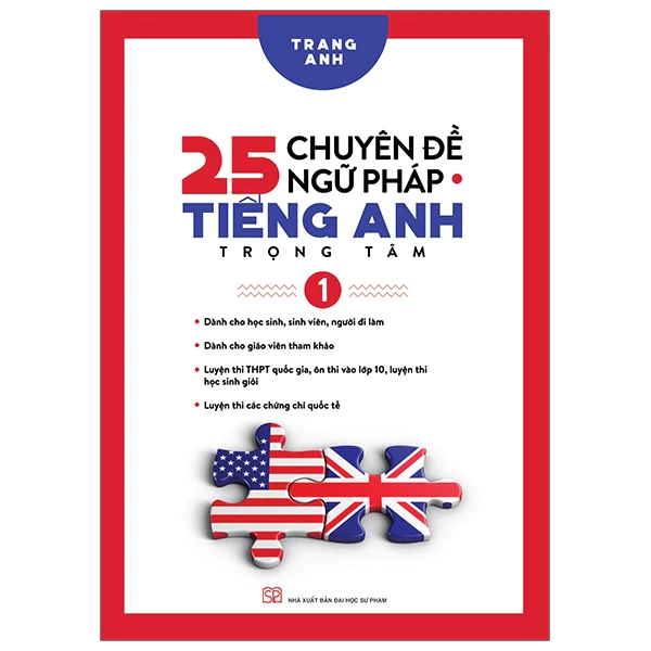 Sách - 25 Chuyên Đề Ngữ Pháp Tiếng Anh Trọng Tâm - Tập 1 - HHB