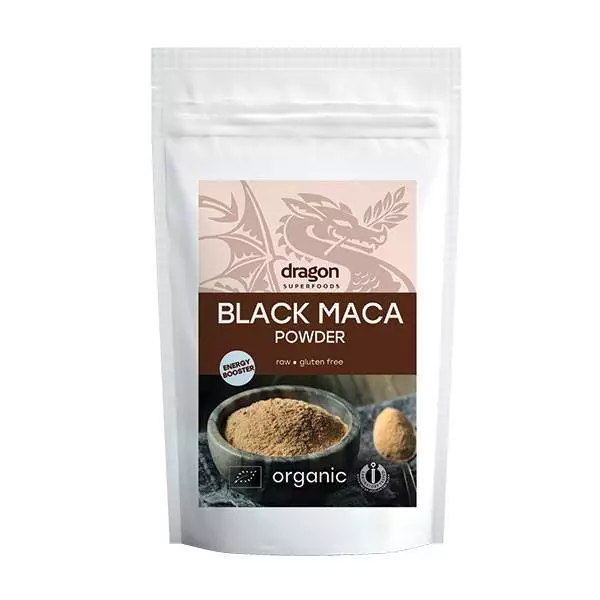 Bột maca đen hữu cơ (Organic Black Maca) - Dragon Superfoods - 100gr