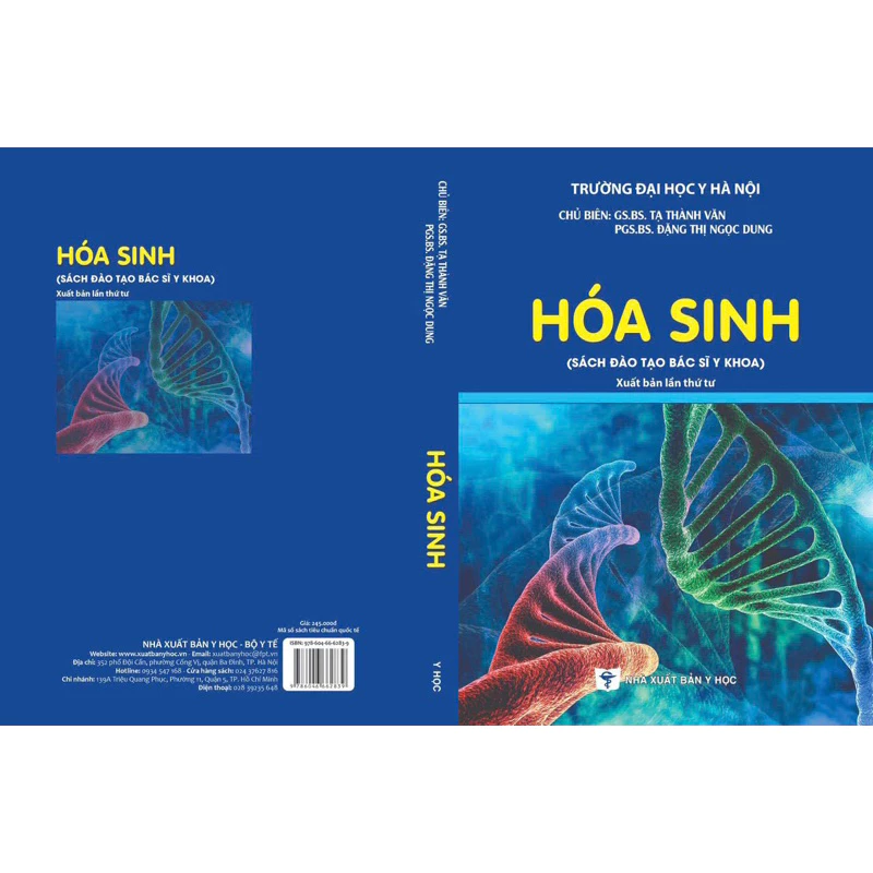 Sách - Hoá sinh 2023( sách đào tạo bác sĩ đa khoa)