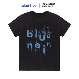 Áo Baby Tee Melting Glaciers Blue Noir, áo thun nữ tay ngắn tôn dáng 100% cotton