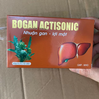 Viên uống giải độc gan BOGAN ACTISONIC - bảo vệ gan , giúp mát gan