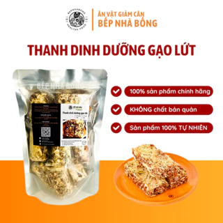 Thanh Gạo Lứt Ngũ Cốc Chà Bông, Rong Biển, Hạt Dinh Dưỡng Bếp Nhà Bống, giảm cân, ăn vặt, mẹ bầu, mix hạt dinh dưỡng