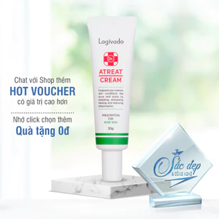 Kem chấm giảm mụn Lagivado atreat cream, kết hợp với Serum atreat hiệu quả hơn