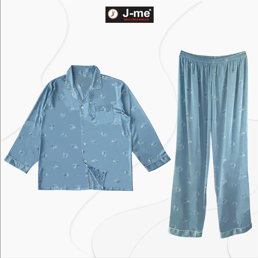 Đồ mặc ngủ nam J-me, Pyjama mềm mịn, vải siêu mát giành cho quý ông - JMPB20205SH