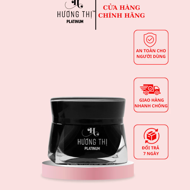 Kem Dưỡng Trắng Da Ban Đêm Hương Thị Platinum Bổ Sung Collagen, Tăng Cường Hoạt Chất Vitamin C Giúp Da Khỏe Mạnh 25g