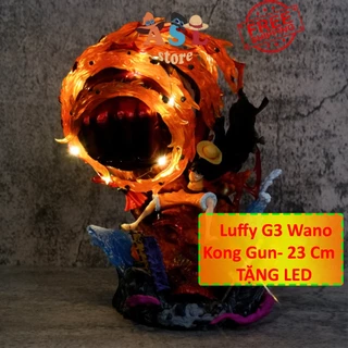 Mô Hình One Piece Luffy Gear 3 Tay siêu to có Led chiến đấu siêu ngầu cao 23cm nặng 1500g - ASL Store Figure One Piece