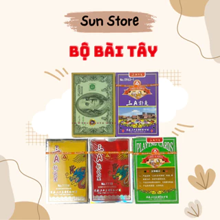 Bộ bài tây tú lơ khơ 52 lá hàng siêu cấp vip ultra plus promax - Sun Store