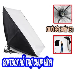 🔥SALE SOCK🔥 Soft box Studio Chụp Ảnh Sản Phẩm 50*70 Hỗ Trợ Sáng đui 1 livestream live