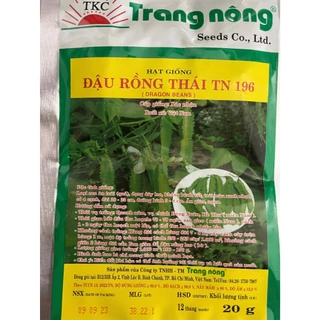 Hạt giống đậu rồng Thái TN 196 Trang Nông gói 20gram