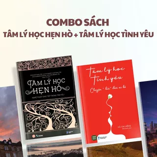 Sách - Combo 2 cuốn Tâm lý học hẹn hò (AZ) + Tâm lý học tình yêu