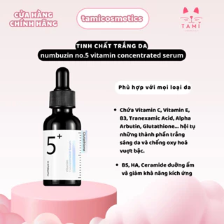 Tinh Chất Dưỡng Sáng Da Numbuzin No.5 Vitamin Concentrated Serum