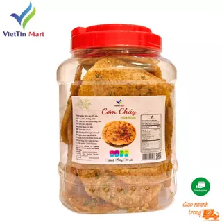 1kg cơm cháy bể mắm hành loại ngon Viettin Mart