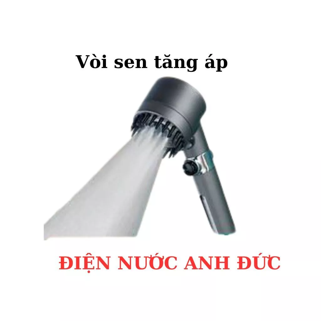 Vòi sen tăng áp, bát sen mát - xa