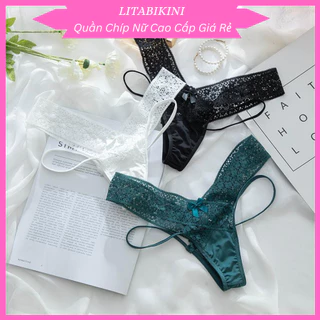 Quần Chíp Nữ Quần Chíp Ren Lọt Khe Sexy Mềm Mại Cao Cấp - R36