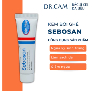 Kem bôi ghẻ và loại bỏ ký sinh trùng Sebosan - 15g - Dr. Cam