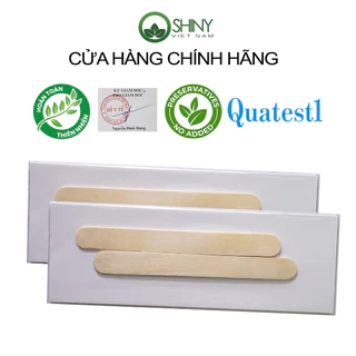 Bộ giấy wax lông 50 tờ và 2 que gỗ (giấy cắt ra từ giấy A4)