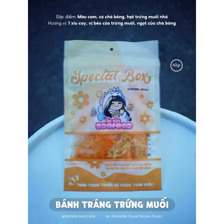 BÁNH TRÁNG TRỨNG MUỐI BOOFOOD