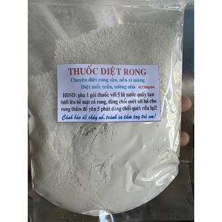 BỘT TẨY RONG RÊU NỀN XI MĂNG gói 500gram - loại bột mịn pha nước [mua 20 tặng 1]