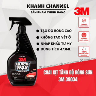 Dung dịch làm bóng sơn xe 3M 39034