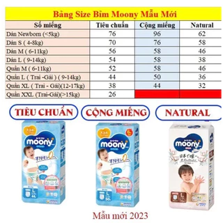 Bỉm Moony Nhật nội địa tã quần/dán NB111,S102,M78,M70,L54boy,L54girl,XL46boy,XL46girl,XXL26boy,XXl26girl,L54,....