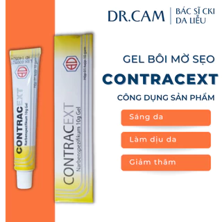 Kem Làm Mờ Sẹo Contracext 10g, Làm Mờ Vết Thâm, Nám, Vết Sẹo Trên Da, Mềm Mịn Da, Giảm Sẹo Lồi, Lõm - Dr. Cam