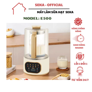 Máy làm sữa hạt SEKA E500 đa năng dung tích 1500ml, bảo hành 24 tháng