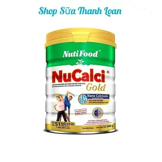 [HSD T3-2026] Sữa Bột Nutifood Nucalci Gold Trên 51 Tuổi 800g Xương Chắc Khỏe.