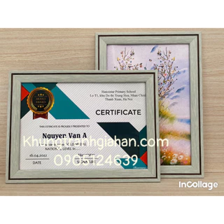 Khung bằng khen A4(21x30),khung ảnh(A5)15x21,khung hình giá rẻ