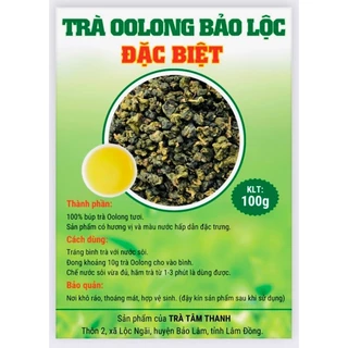 Trà Ô Long (Oolong) Bảo Lộc Đặc Biệt - Gói 100Gr