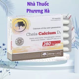 Chela-Calcium D3 ( Nhập khẩu BA LAN) Bổ sung canxi và vitamin D3 cho mẹ mang thai, sau sinh