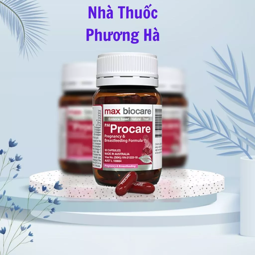 PM Procare Vitamin tổng hợp cho bà bầu ( Hàng chính hãng). Bổ sung vitamin cho phụ nữ trước, trong khi mang thai