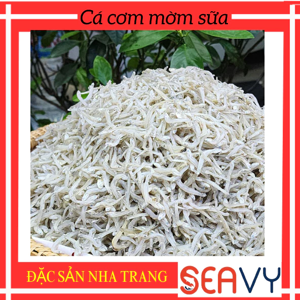 Cá Cơm Mờm Sữa Nha Trang 500g Đặc Sản Khánh Hòa, Khô Cá Cơm Sạch Khô Ráo Không Sạn Cát