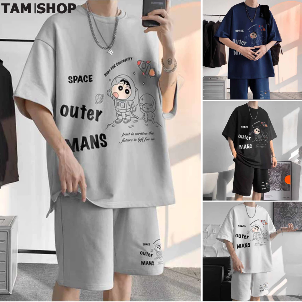 Đồ Bộ Thể Thao Nam Nữ SPACE  - Set Quần Áo bốn mùa đẹp mặc nhà đi chơi thoải mái (TÂM SHOP) 9999
