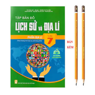 Sách - Tập bản đồ Lịch sử và Địa lí - Phần Địa lí lớp 7