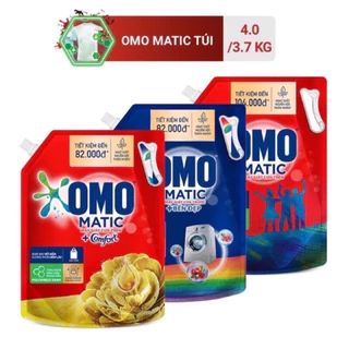 [Chính Hãng]Nước Giặt Omo Matic Cửa Trước Túi 3,6kg/4kg Hương Comfor Thơm Lâu Bền Màu Quần Áo