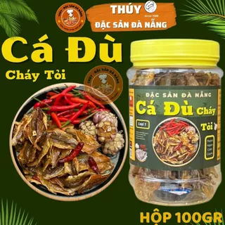 Cá Đù Cháy Tỏi Ăn Liền Hộp 100gr Đặc Sản Đà Nẵng Làm Quà Ngon Nhà Thúy Đặc Sản Đà Nẵng