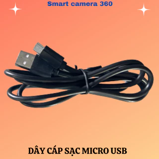 Dây cáp sạc Micro USB dài 1m Chuyên Dụng Cho Camera / Điện Thoại / Cctv / Webcam